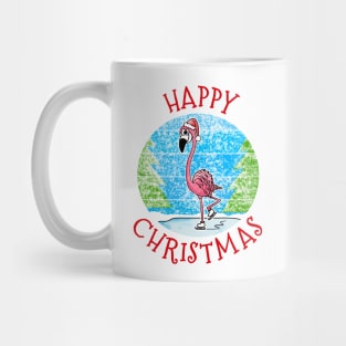 Christmas Flamingo Wildlife Xmas 2022 Mug